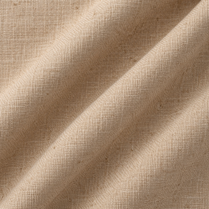 HUBER - Linen Upholstery Fabric- Mushroom
