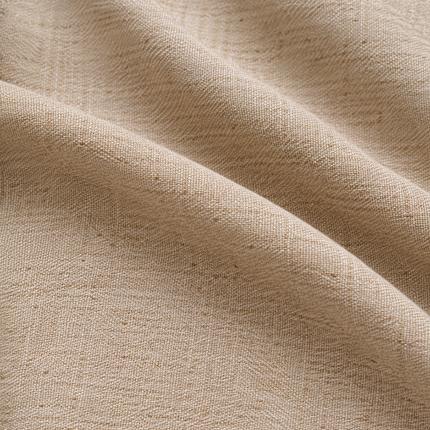 HUBER - Linen Upholstery Fabric- Sand Beige