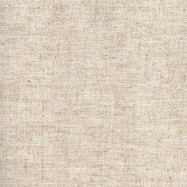 HUBER - Linen Upholstery Fabric- Soft Beige