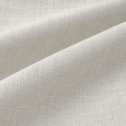 HUBER - Linen Upholstery Fabric- Light Linen
