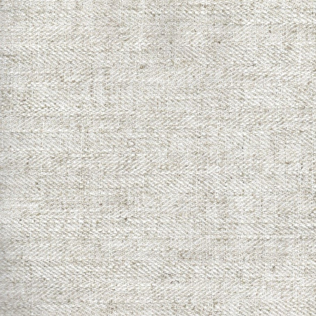 HUBER - Linen Upholstery Fabric- Light Stone
