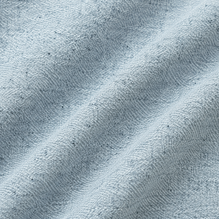HUBER - Linen Upholstery Fabric- Glacier Mist