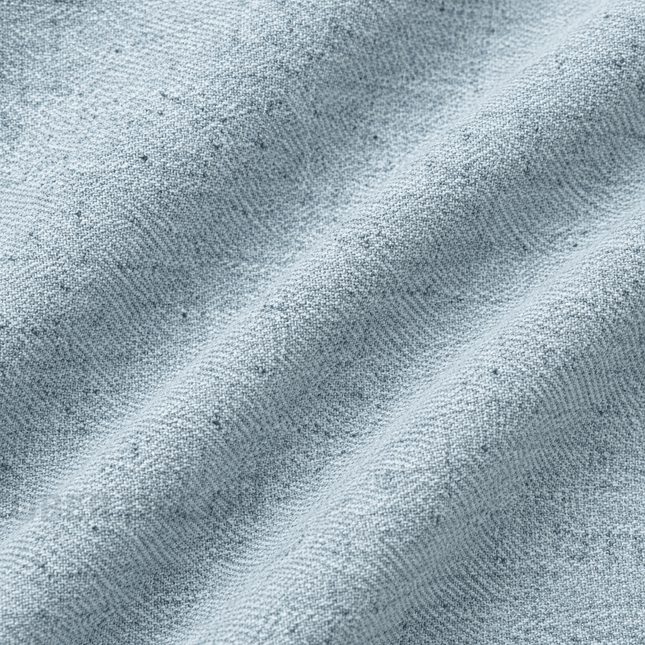 HUBER - Linen Upholstery Fabric- Glacier Mist