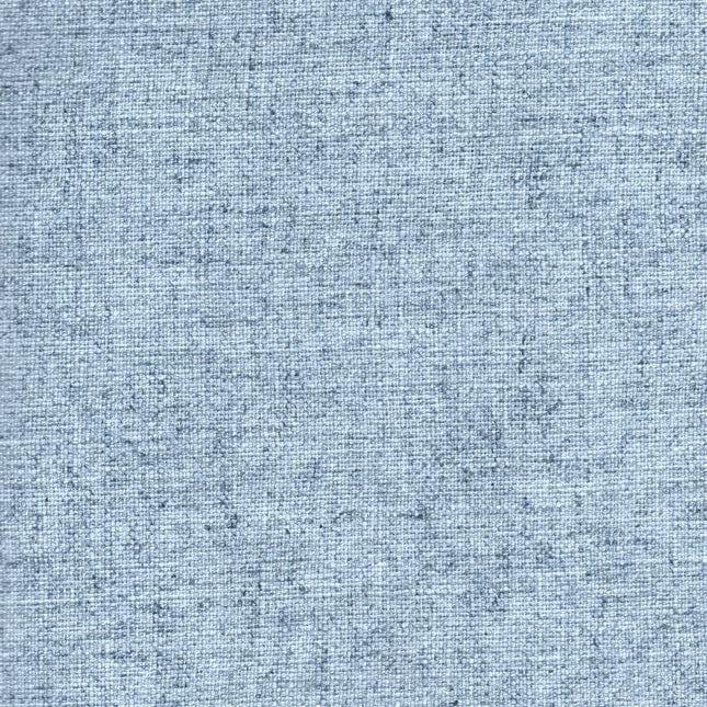 HUBER - Linen Upholstery Fabric- Ice Denim