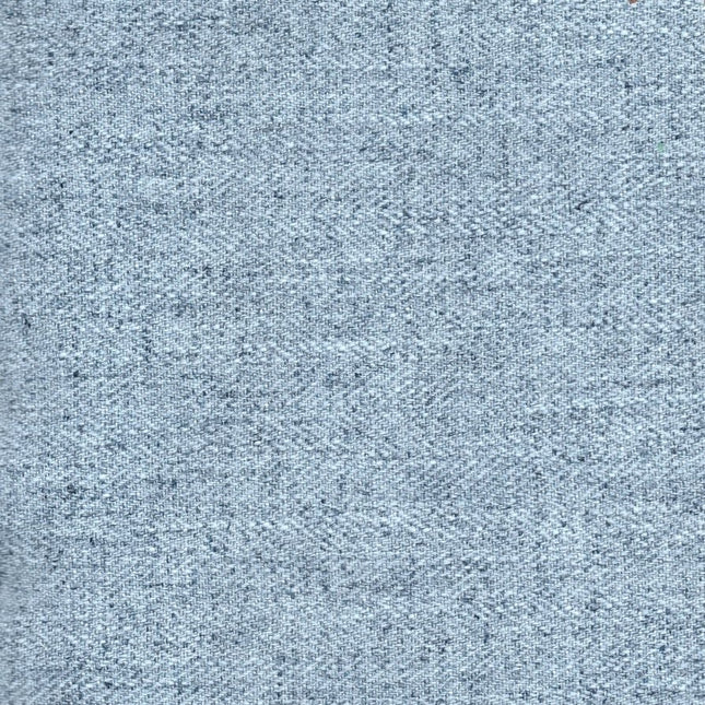 HUBER - Linen Upholstery Fabric- Dusty Denim
