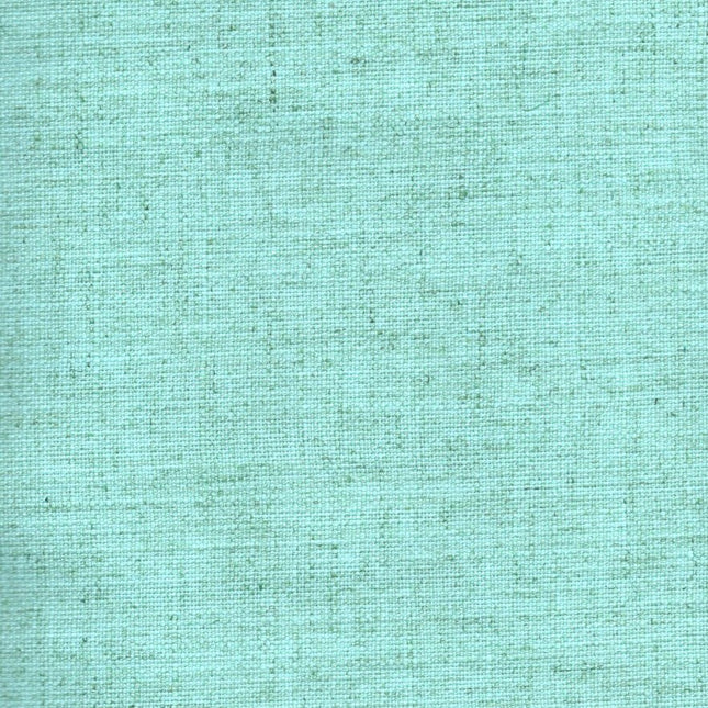 HUBER - Linen Upholstery Fabric- Pearl Aqua