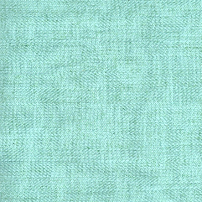 HUBER - Linen Upholstery Fabric- Aqua Island