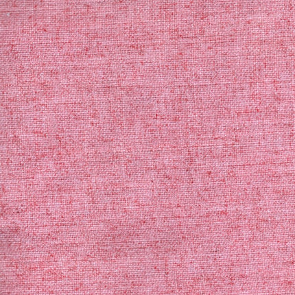 HUBER - Linen Upholstery Fabric- Rose Pink