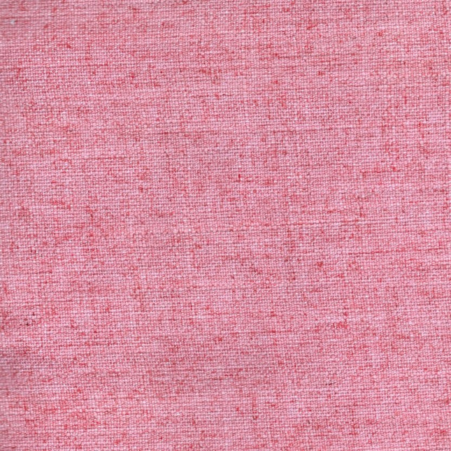 HUBER - Linen Upholstery Fabric- Rose Pink