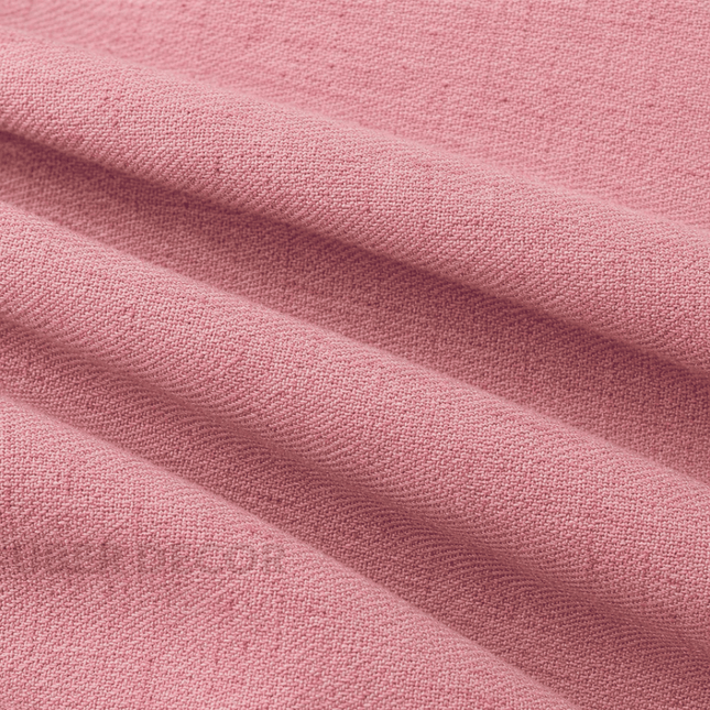 HUBER - Linen Upholstery Fabric- Dusty Rose