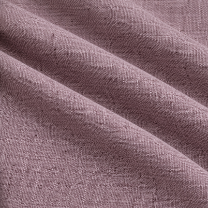 HUBER - Linen Upholstery Fabric- Vintage Plum