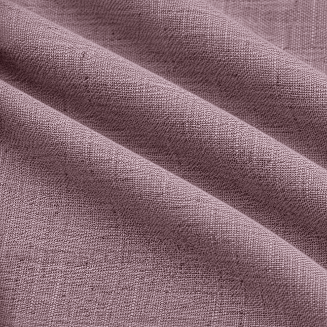 HUBER - Linen Upholstery Fabric- Vintage Plum
