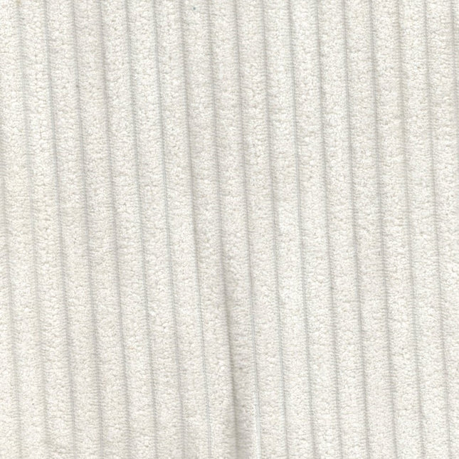 IBIZA - Corduroy Upholstery Fabric- Cream