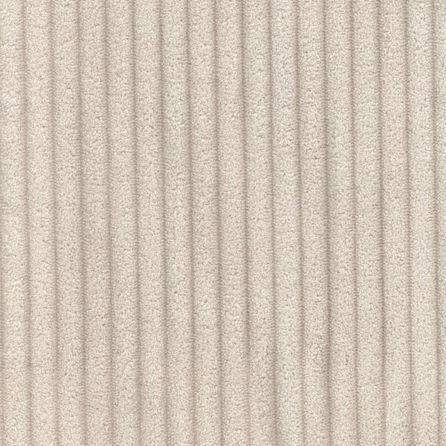 IBIZA - Corduroy Upholstery Fabric- Light Beige