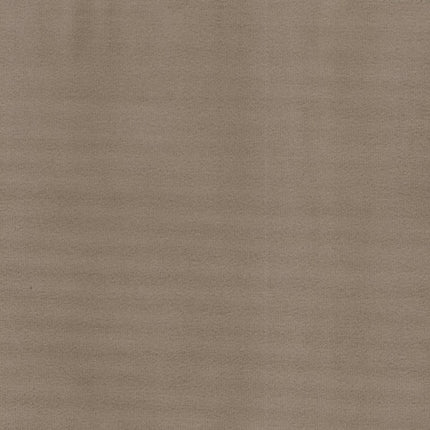 IBIZA - Suede Velvet Upholstery Fabric- Greige Brown