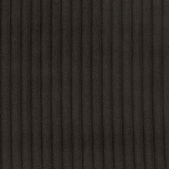 IBIZA - Corduroy Upholstery Fabric- Dark Brown