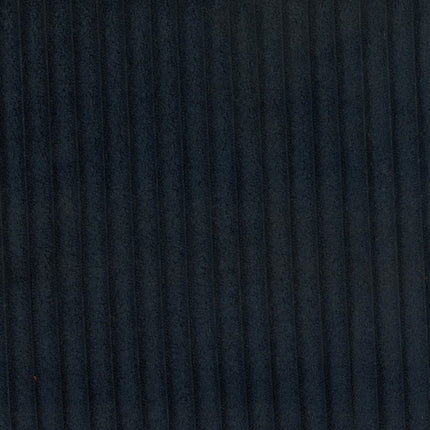 IBIZA - Corduroy Upholstery Fabric- Navy Blue
