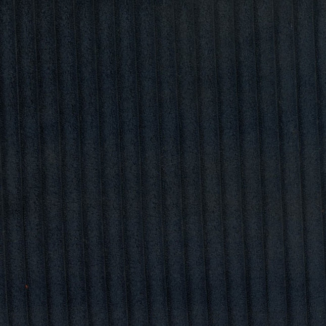 IBIZA - Corduroy Upholstery Fabric- Navy Blue