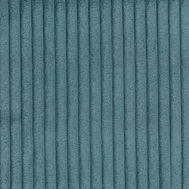 IBIZA - Corduroy Upholstery Fabric- Dull Blue