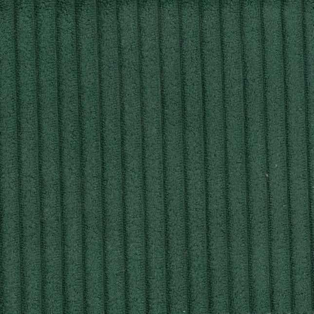 IBIZA - Corduroy Upholstery Fabric- Bottle Green