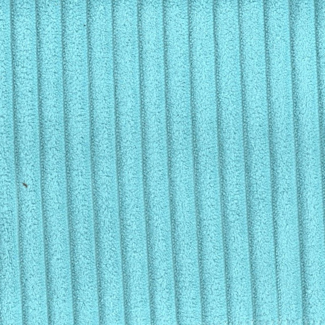 IBIZA - Corduroy Upholstery Fabric- Turquoise
