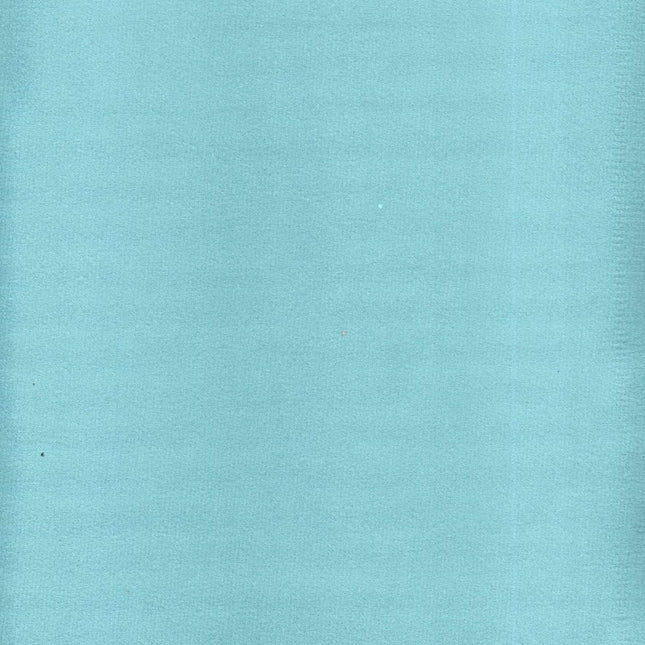 IBIZA - Suede Velvet Upholstery Fabric- Aquamarine Blue