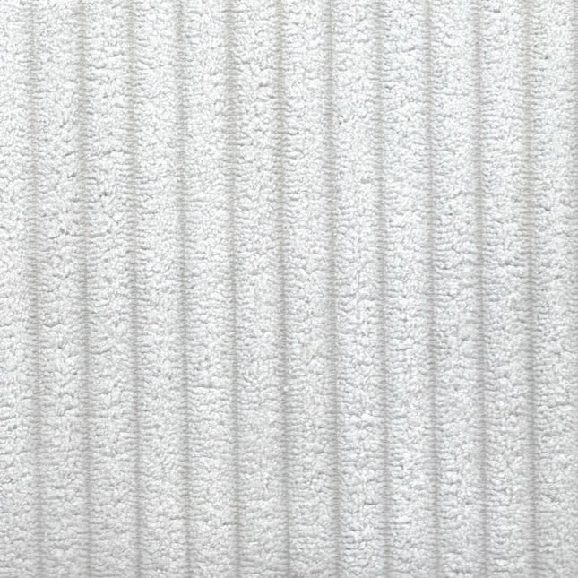 IBIZA - Corduroy Upholstery Fabric- Light Grey