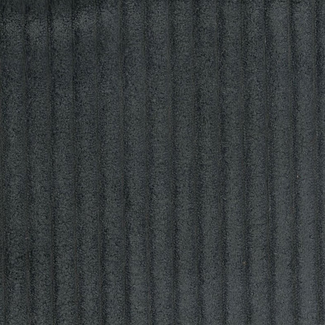 IBIZA - Corduroy Upholstery Fabric- Dark Grey