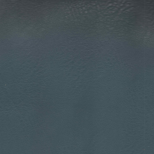 CRAFT- Leatherette Faux Leather Upholstery Fabric- Midnight Teal