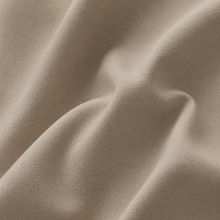 CRAFT- Leatherette Faux Leather Upholstery Fabric- Mushroom Beige