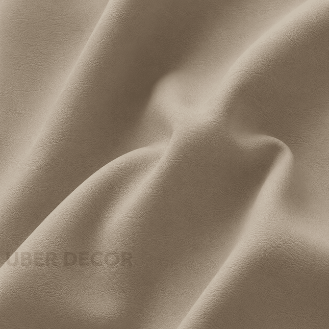 CRAFT- Leatherette Faux Leather Upholstery Fabric- Mushroom Beige