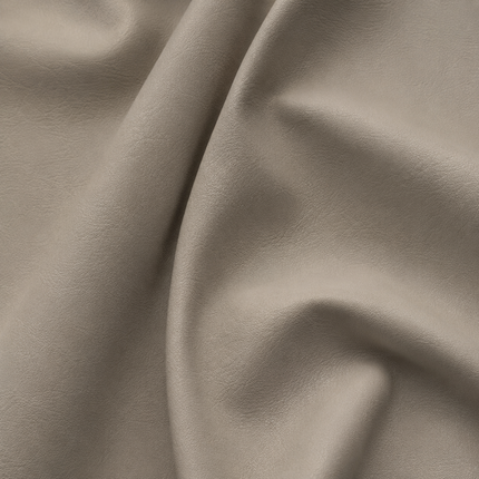 CRAFT- Leatherette Faux Leather Upholstery Fabric- Stone Greige