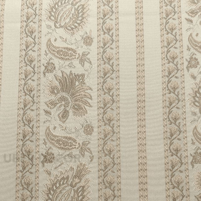 Gulmore - Jacquard Upholstery Fabric - Vintage Champagne Beige