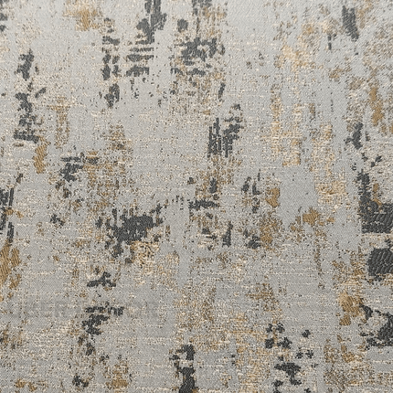 Gulmore - Jacquard Upholstery Fabric - Antique Gold Mist
