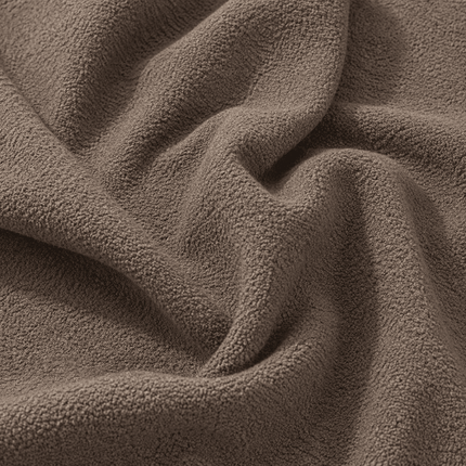 APOLLO - Boucle Upholstery Fabric- Walnut Brown