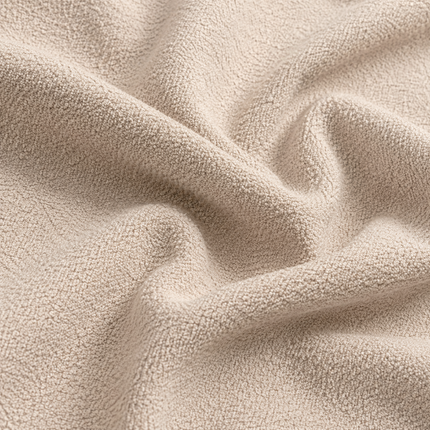 APOLLO - Boucle Upholstery Fabric- Stone Beige
