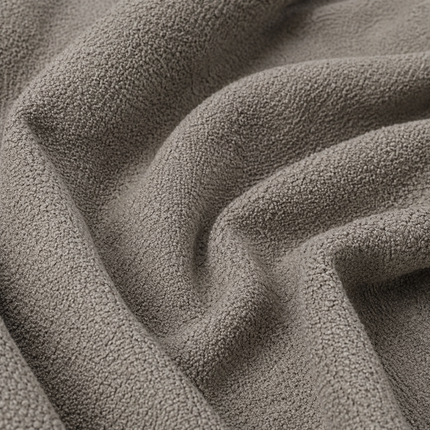 APOLLO - Boucle Upholstery Fabric- Smoke Grey