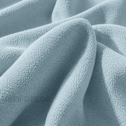 APOLLO - Boucle Upholstery Fabric- Arctic Blue