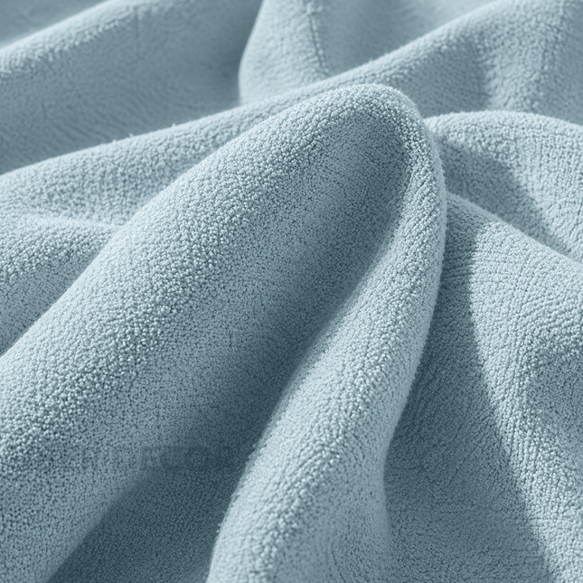 APOLLO - Boucle Upholstery Fabric- Arctic Blue