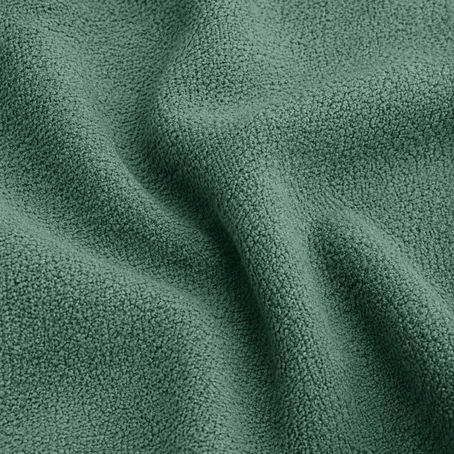 APOLLO - Boucle Upholstery Fabric- Pine Teal