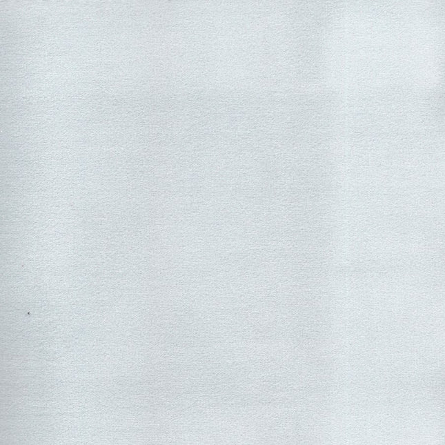 DUTCH SUEDE - Suede Velvet Upholstery Fabric- Azureish White