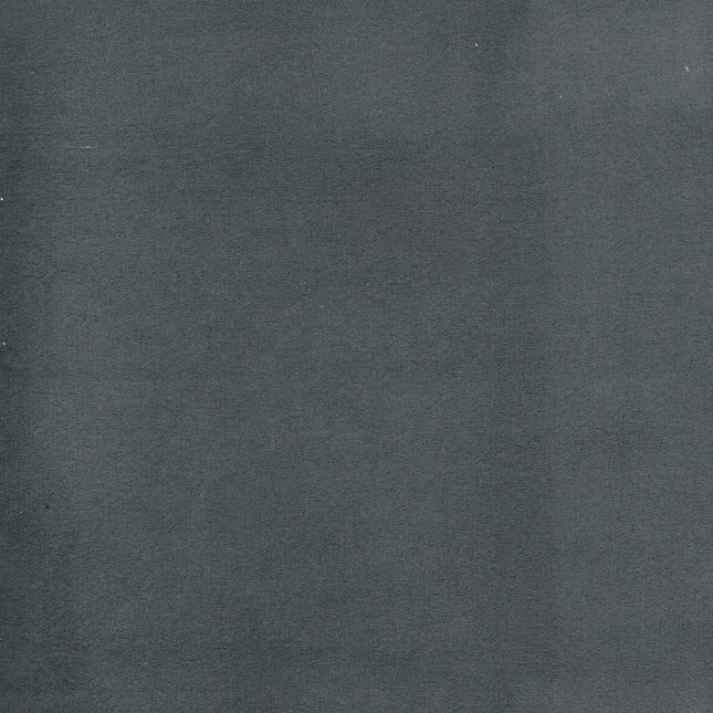 DUTCH SUEDE - Suede Velvet Upholstery Fabric- Dark Grey
