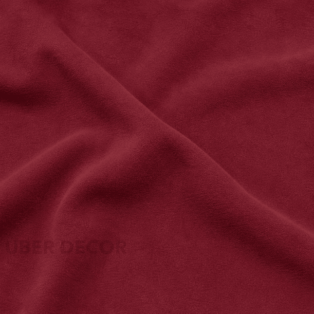 DUTCH SUEDE - Suede Velvet Upholstery Fabric- Mahogany