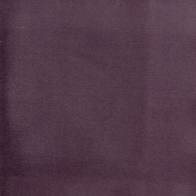 DUTCH SUEDE - Suede Velvet Upholstery Fabric- Plum Wine