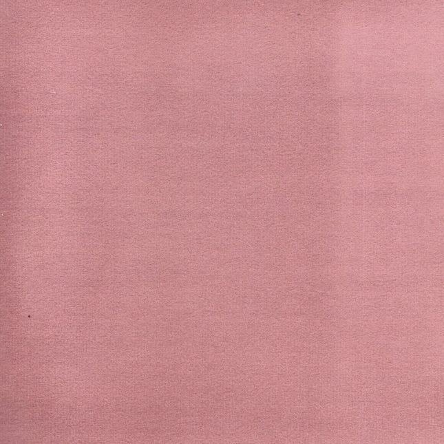DUTCH SUEDE - Suede Velvet Upholstery Fabric- Dusty Rose