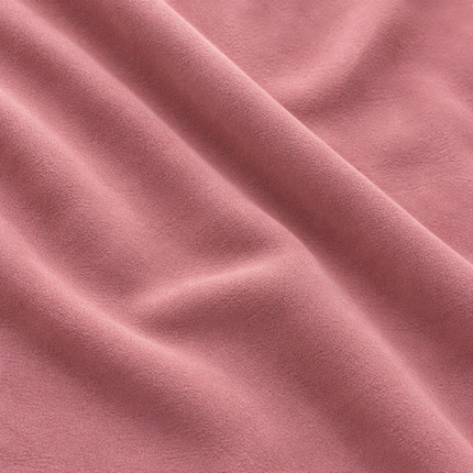 DUTCH SUEDE - Suede Velvet Upholstery Fabric- Dusty Rose