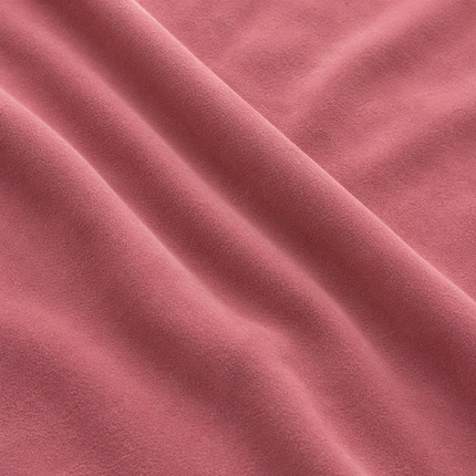 DUTCH SUEDE - Suede Velvet Upholstery Fabric- Antique Rose