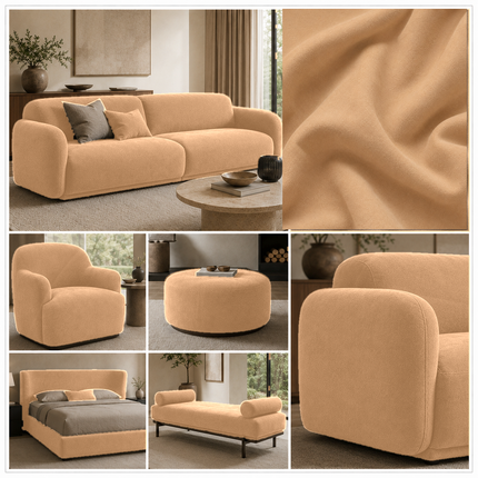 SPYDER - Upholstery Fabric- Camel