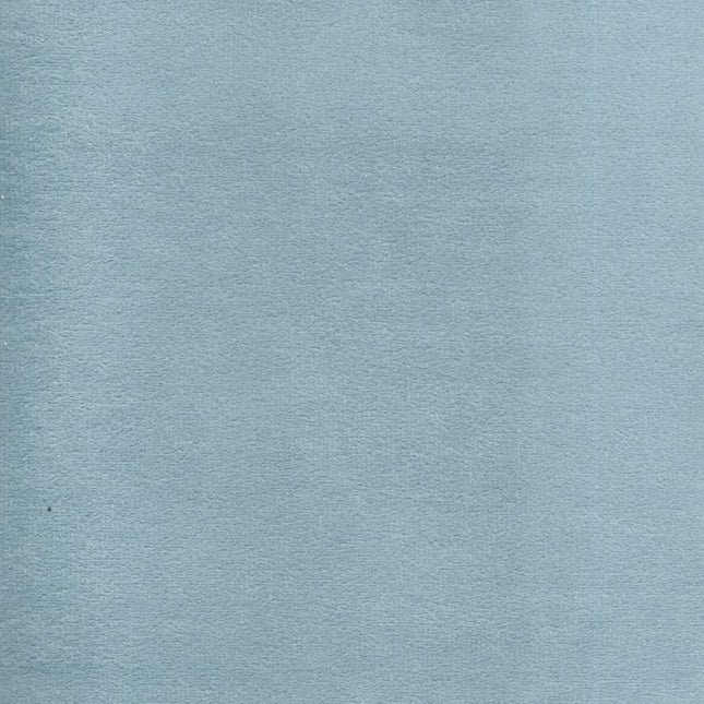 DUTCH SUEDE - Suede Velvet Upholstery Fabric- Moonstone Blue