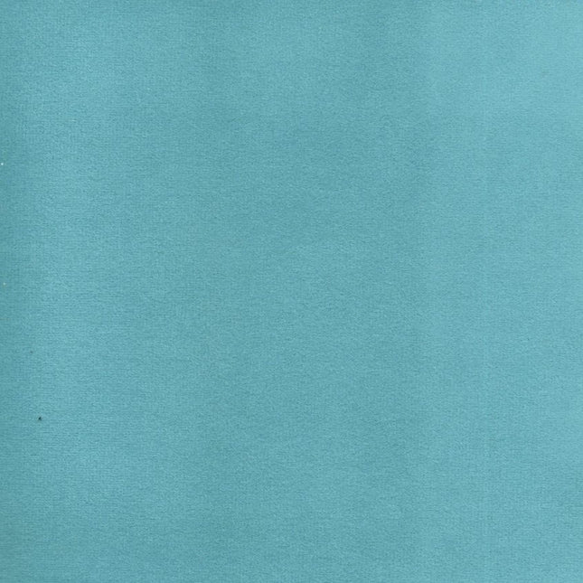 DUTCH SUEDE - Suede Velvet Upholstery Fabric- Blue Lagoon